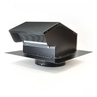 12GNV7BLK 7IN GOOSENECK VENT