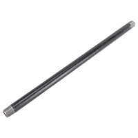 PIPE NIPPLE BLACK 1/2X18