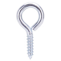EYE SCREW STL LG NO 0 ZINC
