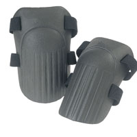 CLC 9.5 in. L X 6 in. W Foam Knee Pads Black