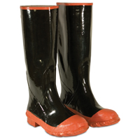 R21010 BOOT RED SOLE/TOE RUB S