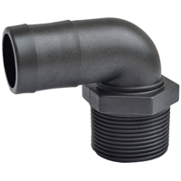 ELBOW MPTXBARB SCH80 90DEG 3IN