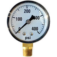 GAUGE DRY STANDARD 400PSI 2IN