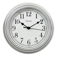 WES-46984A WALL CLOCK 8-1/2 ROUN