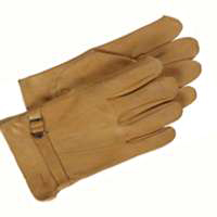 GLOVE COWHIDE PREMIUM TAN MED