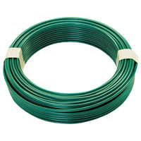 WIRE STEEL GREEN VINYL 100 FT