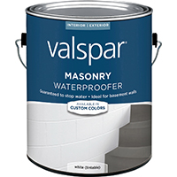 VAL-82085C WTRPRFR MASONRY WHT