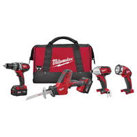 CORDLESS 4TOOL COMBO KIT 2695-24