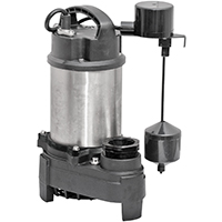 SUMP P PUMP 1/2 HP SS/CAST