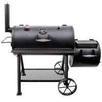 SMOKER OFFSET BBQ CHARCOAL BLK