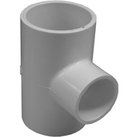 TEE PVC SLIP 2X1-/1/2