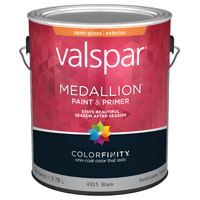 MEDALLION 4300 LATEX PAINT BLACK