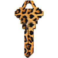 16010-SC1-01  KEYBLANK LEOPARD