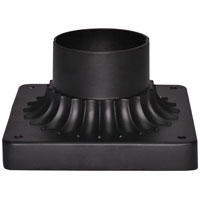 MOUNT LIGHT PIER 5.5IN MAT BLK