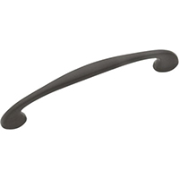 DRAWER PULL 96MM FLAT BLACK