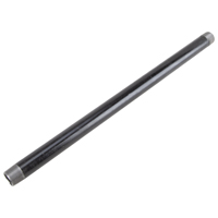 PIPE NIPPLE BLACK 3/4X24