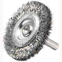 WHEEL BRUSH 2IN CRIMP FINE