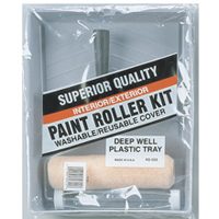 LIN-RS693 3PC PAINT ROLLER & TRA