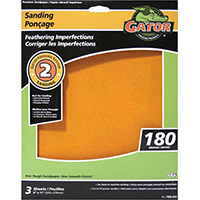 7265 9X11 SNDSHT 180GRIT 3PK