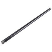 PIPE NIPPLE BLACK 3/4X48