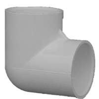 30705CP PVC 90 ELBOW 1/2