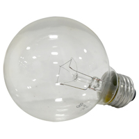 BULB LIGHT STD 40W G25 CLEAR