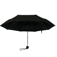 UMBRELLA RAIN 19.5IN BLK MINI