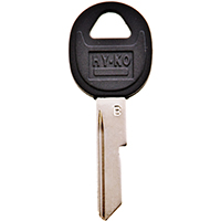 12005-B49 KEYBLANK GM RUBBER