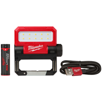 FLOOD LIGHT PIVTING USB RECHRG