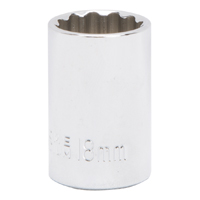 SOCKET STD 18MMX12PT 1/2DRIVE