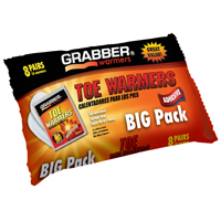 Grabber Warmers TWES8 Toe Warmer; Non-Toxic
