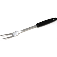 FORK SERVING CHRM BLK HNDL