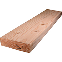WOOD STUD 2"X6"X8'
