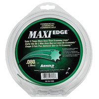ARNOLD Maxi Edge WLM-H80 Trimmer Line, 0.08 in Dia, Polymer, Green