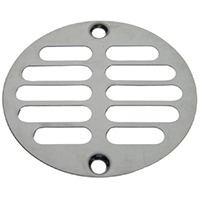 3-3/8 SCREW-IN SHOWER DRAIN STRA