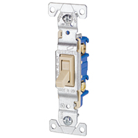SWITCH SILENT SGL IVORY 15/125A