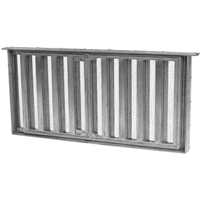 179 FOUND VENT 3-SLIDE SHUTTER