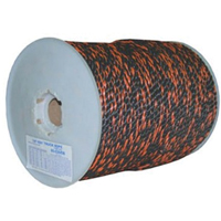 3/4" POLY ROPE BLK/ORG