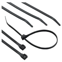 CABLE TIES BLACK 11"