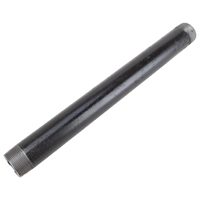 PIPE NIPPLE BLACK 1-1/2X18