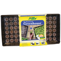 Jiffy J372ST-20 Greenhouse Pellet, 72-Piece