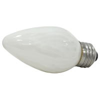 BULB DCRTV WHT FLM TIP F10 40W