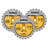 3PK 7-1/4" SAW BLADE