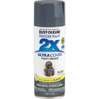 PAINT SPRAY GLO DARK GRAY 12OZ