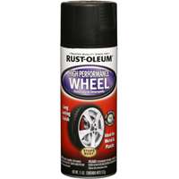 WHEEL CTNG SPRAY FLAT BLK 11OZ