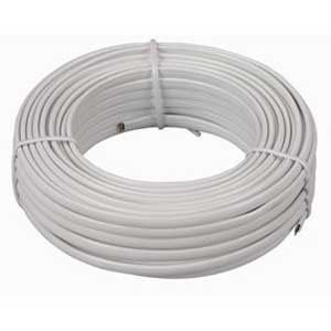 PHONE 50ft WHT STD CORD W/ENDS