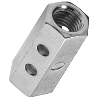 1/2" COUPLING NUTS ZINC EA jy