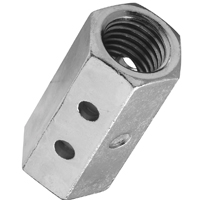 3/4" COUPLING NUTS ZINC EA