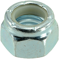 LOCKNUT HEX ZN NYL 7/16-14