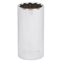 DEEP SOCKET 1-1/8IN 1/2DR 12PT